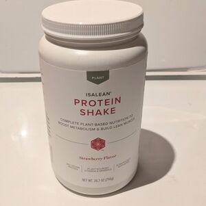 Isagenix Strawberry Isalean Protein Shake Canister SEALED